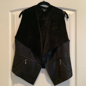 Black Vest with Zippers